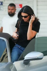 kendall jenner in a black tee and jeans in los angeles august 5 2026 6