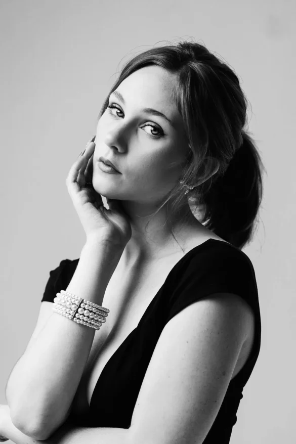 lily brooks o briant in black and white studio looks 2026 1