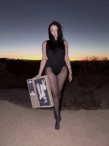 Noah Cyrus Goes Braless in a Daring Thong Bodysuit and Sheer Tights for a Desert Photo Shoot 33 Noah Cyrus Goes Braless in a Daring Thong Bodysuit and Sheer Tights for a Desert Photo Shoot