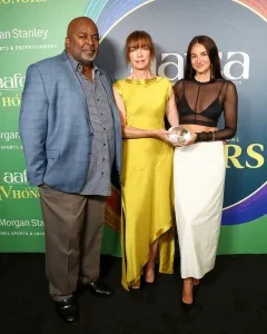 Shailene Woodley Wears a Sheer Crop Top at AAFCA TV Honors