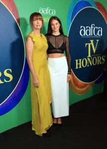Shailene Woodley Wears a Sheer Crop Top at AAFCA TV Honors